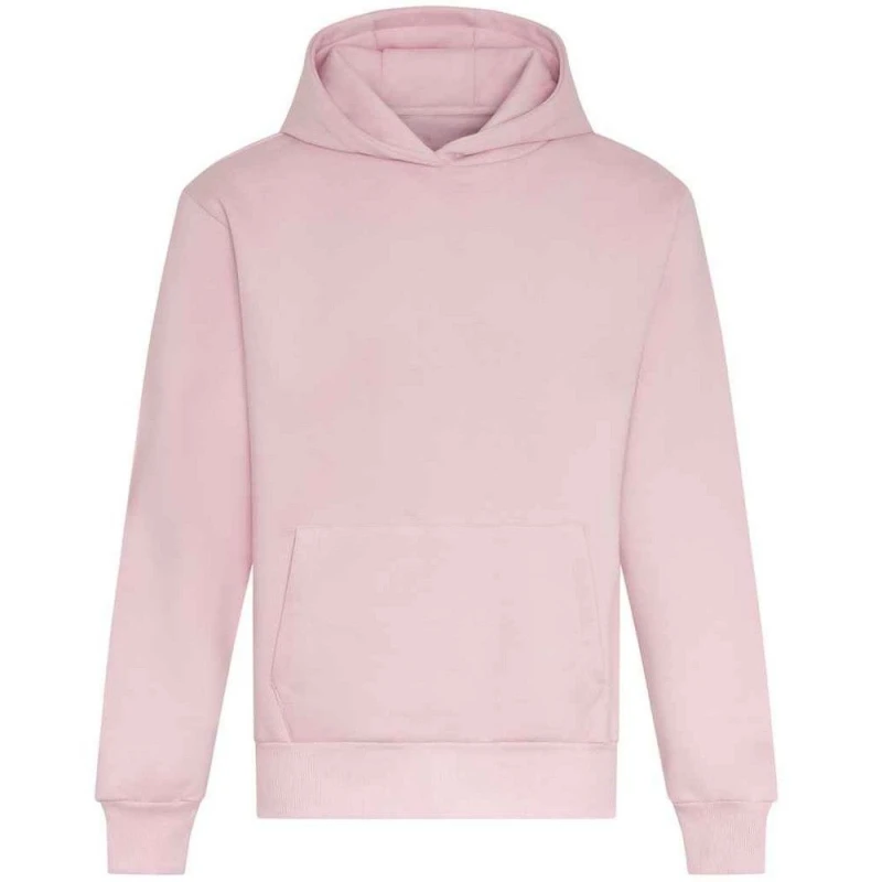 Image of AWDis AWDis Men Signature Heavyweight Hoodie in Baby Pink Size: X-Small Baby Pink XS Male 5063574231411
