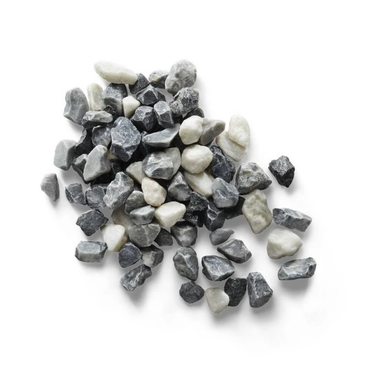 Image of Buttercup Farm Chippings White & Grey Basalt Gravel - 12-25mm Aggregate BulkBag 850kg Multicolor Unisex