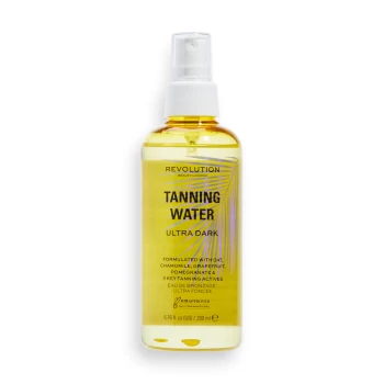 Image of Revolution Beauty Tanning Water 200ml (Various Shades) - Ultra Dark