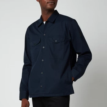 Image of Hugo Boss Lovel 7 Overshirt Navy Size 2XL Men