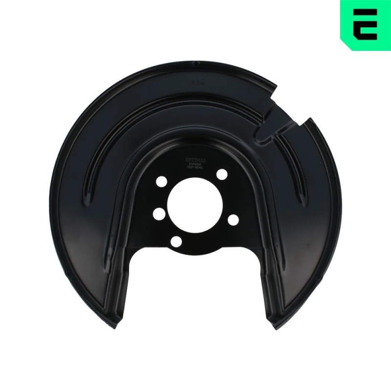 Image of OPTIMAL BSP-9834L Brake Disc Back Plate Rear Axle Left Sheet Steel Splash Panel,brake disc (1330)