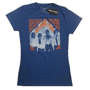 Image of Pink Floyd - Apples & Oranges Ladies Large T-Shirt - Blue