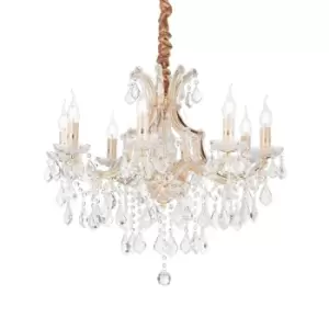 Image of Napoleon 8 Light Pendant Light Gold