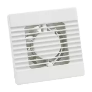 Image of Manrose Intervent 4inch. Extractor Fan Timer Model - White - NVF100T
