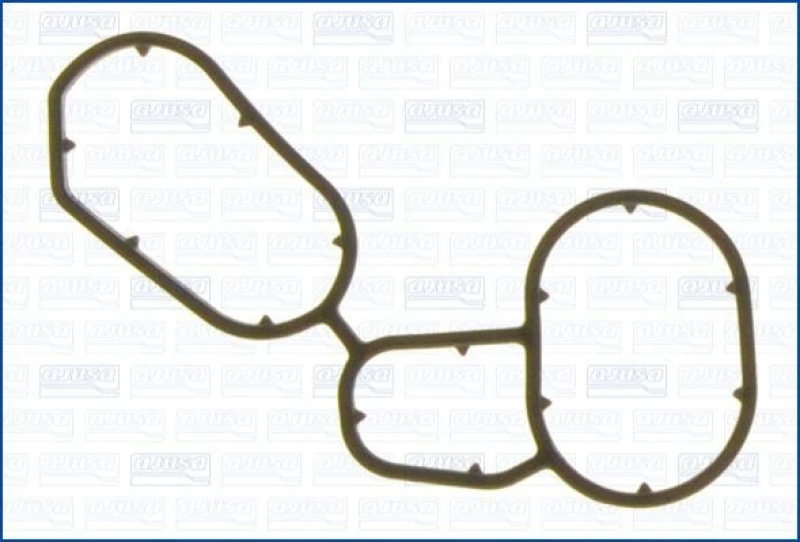 Image of AJUSA Oil cooler gasket AJUSA 01263700
