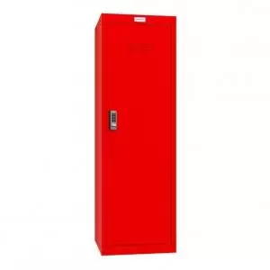 image of Phoenix CL Series Size 4 Cube Locker in Red with Electronic Lock