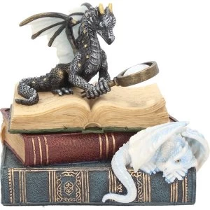 image of Miniature Scholars Dragon Trinket Box