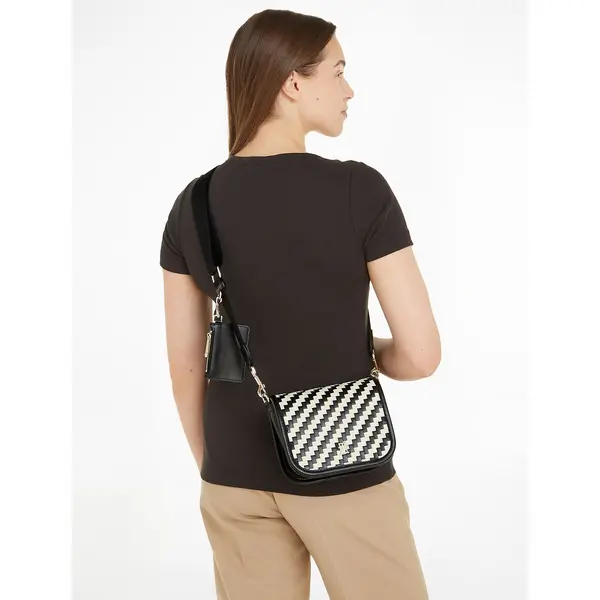 Image of Tommy Hilfiger TH City Faux Leather Crossbody Bag