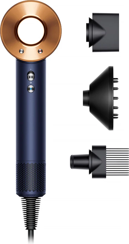 Image of Dyson Supersonic Curly+Coily Hair Dryer - Prussian Blue / Rich Copper