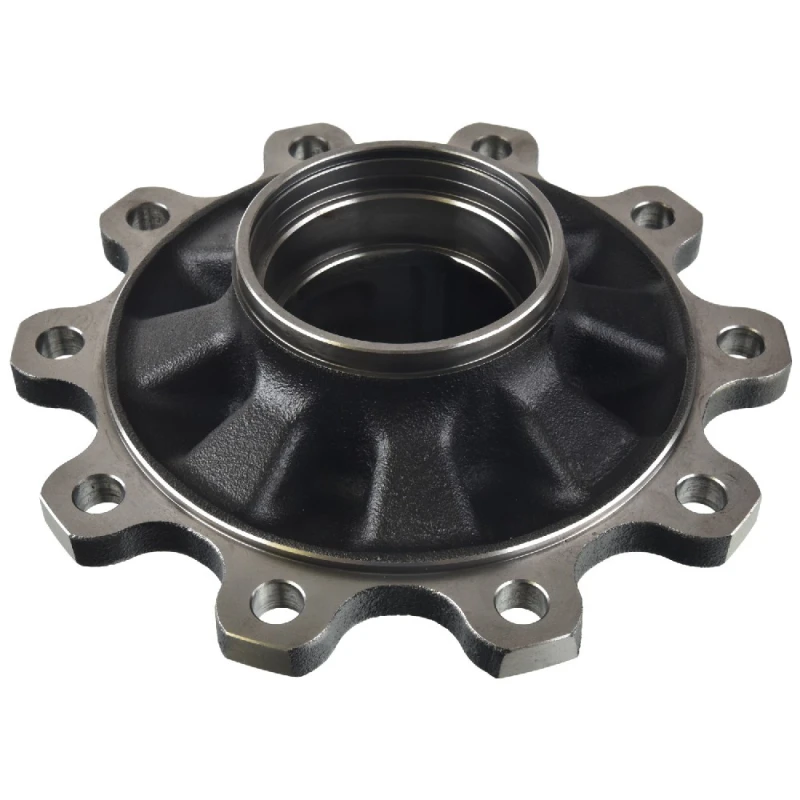 Image of FEBI BILSTEIN 175509 Wheel Hub Rear Axle, without wheel bearing Wheel Hub (653)