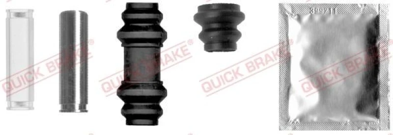 Image of QUICK BRAKE Guide sleeve kit, brake caliper QUICK BRAKE 113-1328X