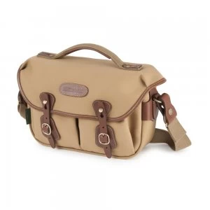 image of Billingham Hadley Small Pro Shoulder Bag - Khaki Canvas/Tan