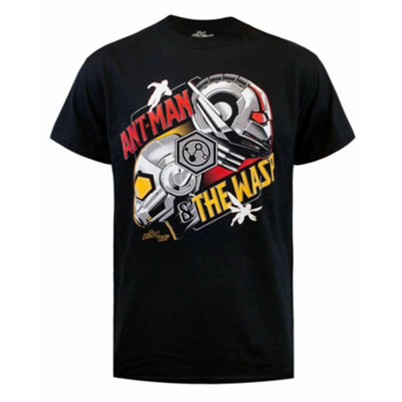 Image of Marvel Marvel Men Short Sleeved T-Shirt in Black Size: X-Large Black XL Male 5056210109434