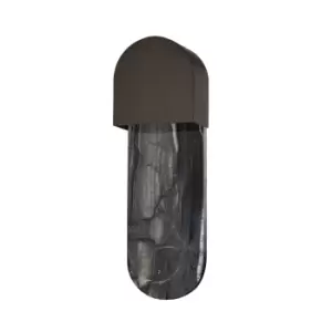 Image of Hudson Valley Lighting 1 Light Wall Sconce in Black Brass