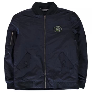 Lacoste Zip Jacket Junior Boys - Navy JE1