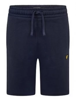 image of Lyle & Scott Boys Classic Lounge Shorts - Navy, Size 3-4 Years