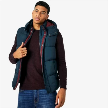 Image of Jack Wills Eco Firstone Puffer Gilet - Navy