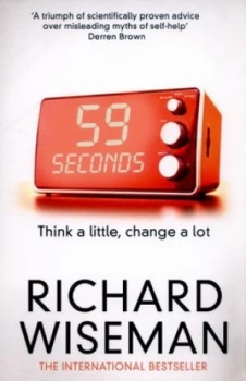 Image of 59 Seconds by Richard Wiseman Book