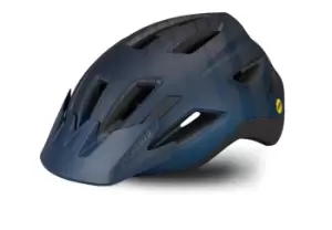 Image of Specialized Shuffle Youth LED Helmet in Satin Cast Blue Metallic Wild