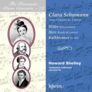 image of Clara Schumann Piano Concerto in a Minor/Hiller Konzertstuck/ by Clara Schumann CD Album