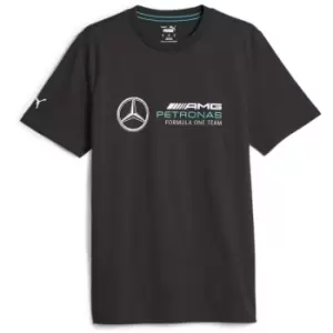 Image of Puma ESS Logo Tee - Black