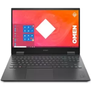 Image of HP OMEN 15-en1006na Notebook 39.6cm (15.6") Quad HD AMD Ryzen 9 16GB DDR4-SDRAM 1000 GB SSD NVIDIA GeForce RTX 3070 Max-Q WiFi 6 (802.11ax) Windows 10