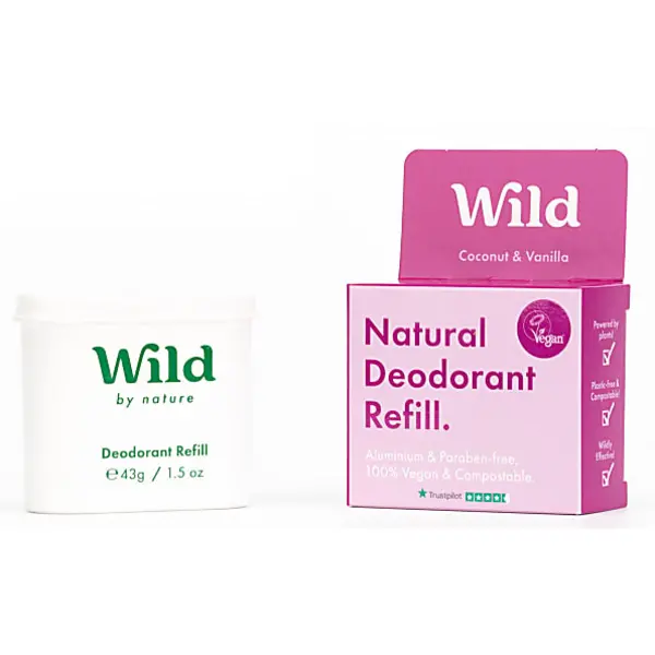 image of Wild Coconut and Vanilla Deodorant Refill 40g