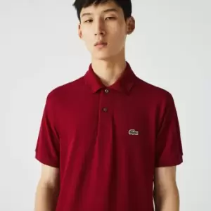 Lacoste Classic Fit L.12.12 Polo Shirt Size 8 - 3XL Bordeaux