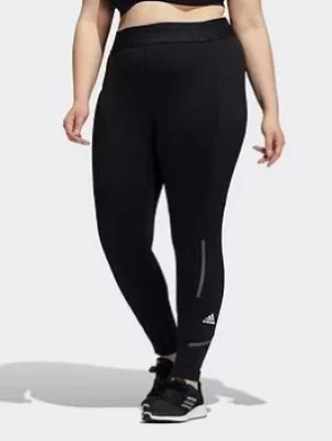 Image of adidas Techfit Cold.rdy Long Leggings (plus Size), Black, Size 2X, Women