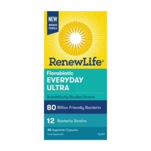 Image of Renew Life Florabiotic Everyday Ultra 80B Billion Cultures 30 caps