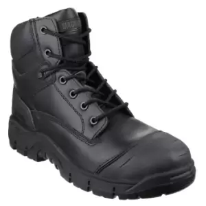 Image of Magnum Mens Roadmaster Leather Safety Boots (14 UK) (Black)