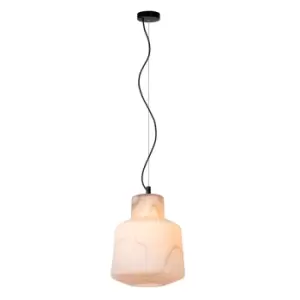 image of Alistair Modern Pendant Light - Ø30cm - 1xE27 - White