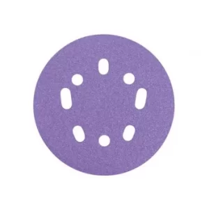 Image of Trend Zirconium Orbital Sanding Disc 125mm x 80G (Pack 50)