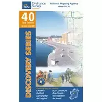 Image of 40 Roscommon Longford 1:50000 Map