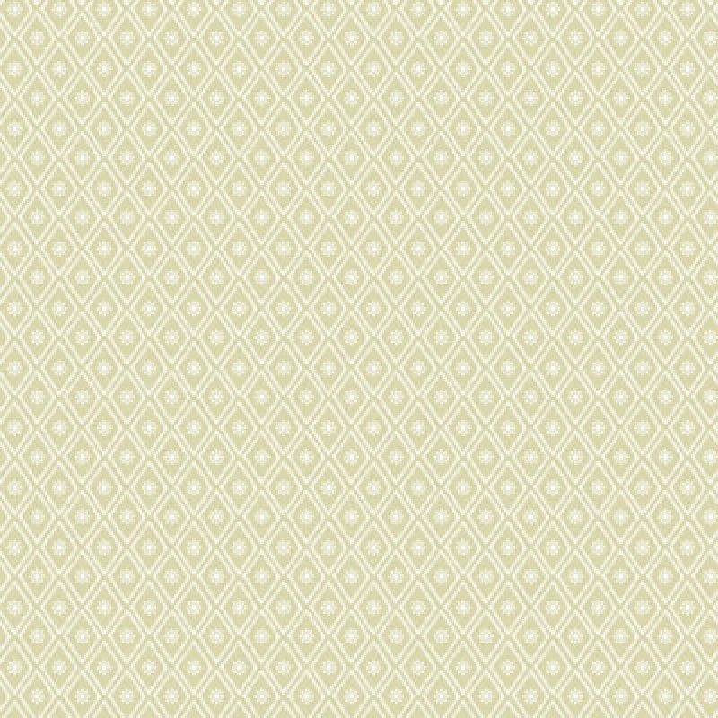 Image of Hoopla Walls Ditsy Diamond - Pistachio 10M Wallpaper
