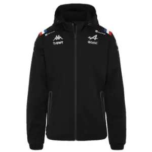 image of Alpine 2022 Team Rain Jacket (Black)