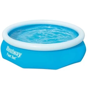 image of Bestway 10' x 30" Fast Set Round Paddling Pool Set