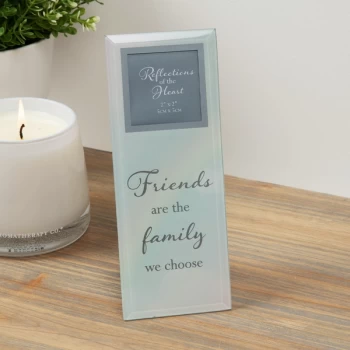 image of 2" x 2" - Reflections Of The Heart Photo Frame - Friends