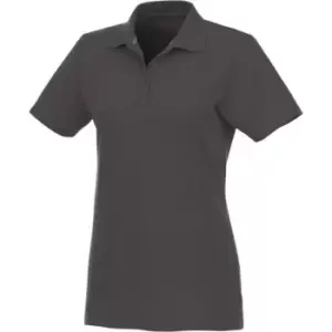 image of Elevate Womens/Ladies Helios Short Sleeve Polo Shirt (M) (Storm Grey)