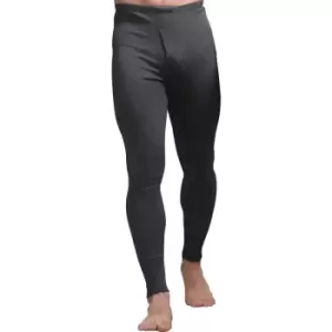 Image of Workforce Mens Mens Thermal Trousers in Grey, Size Medium Polycotton