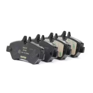 Image of TEXTAR Brake pad set Q+ 2919001 Brake pads,Brake pad set, disc brake VW,MERCEDES-BENZ,CRAFTER 30-50 Kasten (2E_),CRAFTER 30-35 Bus (2E_)