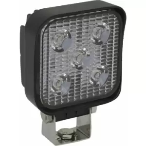 image of Loops - Waterproof Work Light & Mounting Bracket -15W smd LED - 83mm Square Flash Torch