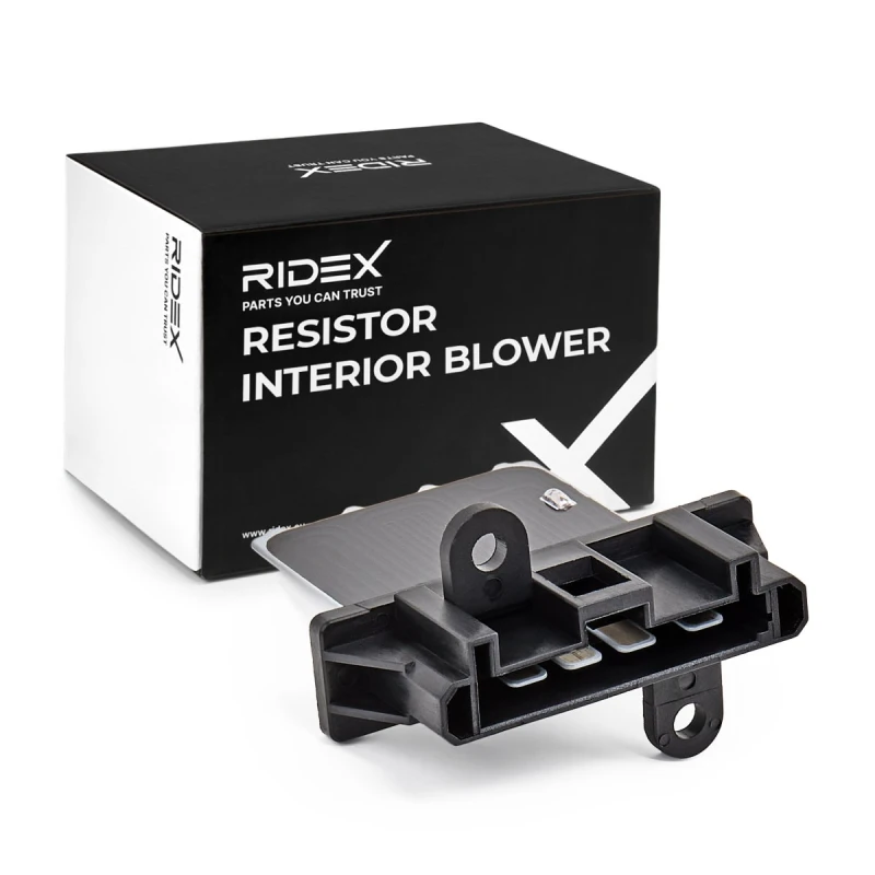 Image of RIDEX Blower motor resistor RIDEX 2975R0189