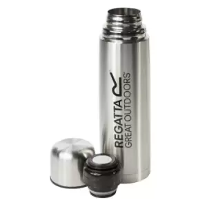 Image of Regatta Great Outdoors 1L Vacuum Drinks Flask (One Size) (Silver)