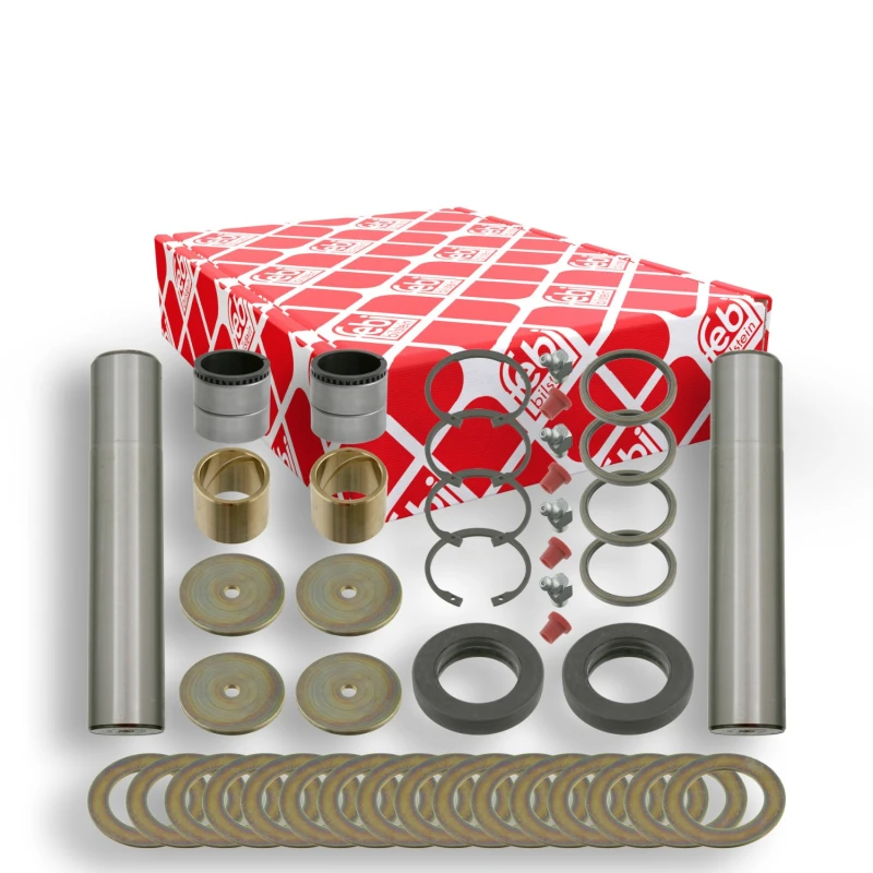 Image of FEBI BILSTEIN 24656 Repair Kit, stub axle pin Front Axle, OE Turbo NEW Repair Kit,stub axle pin (652)