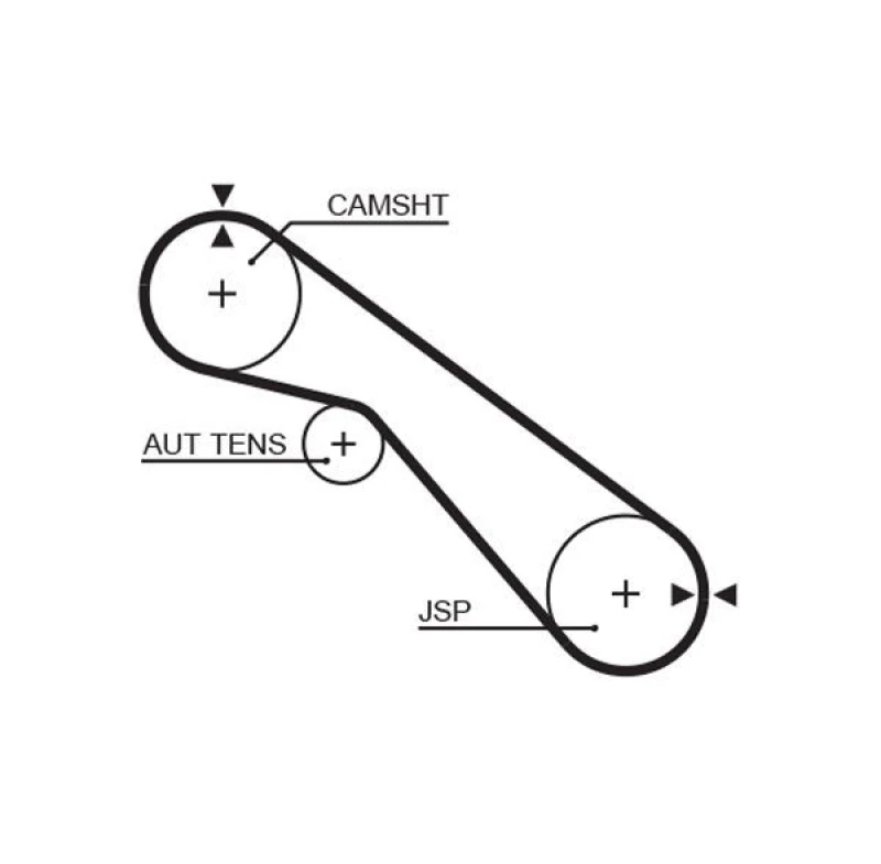 Image of GATES Timing Belt GATES 5405XS