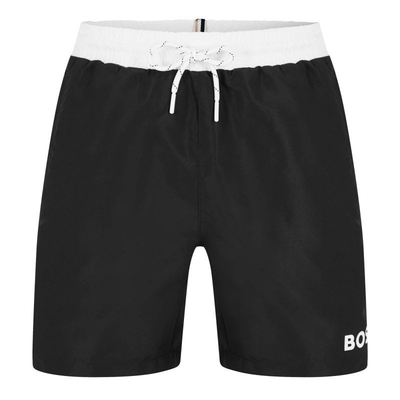 Image of Boss Boss Starfish Swim Shorts - Black L Male