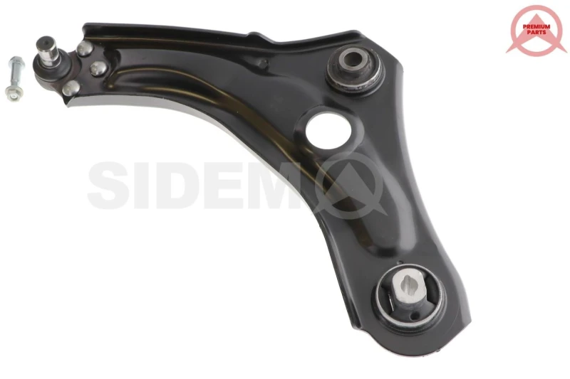 Image of SIDEM 5470 Suspension arm Control Arm, Sheet Steel, Front Axle Left, with fastening material Sheet Steel Track Control Arm (273)