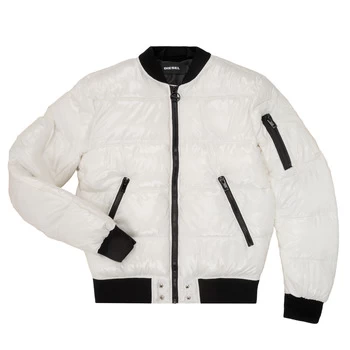 image of Diesel JONY boys's Childrens Jacket in White - Sizes 10 years,12 years,14 years