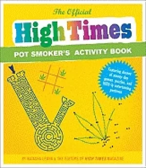 Image of official high times pot smokers activity book